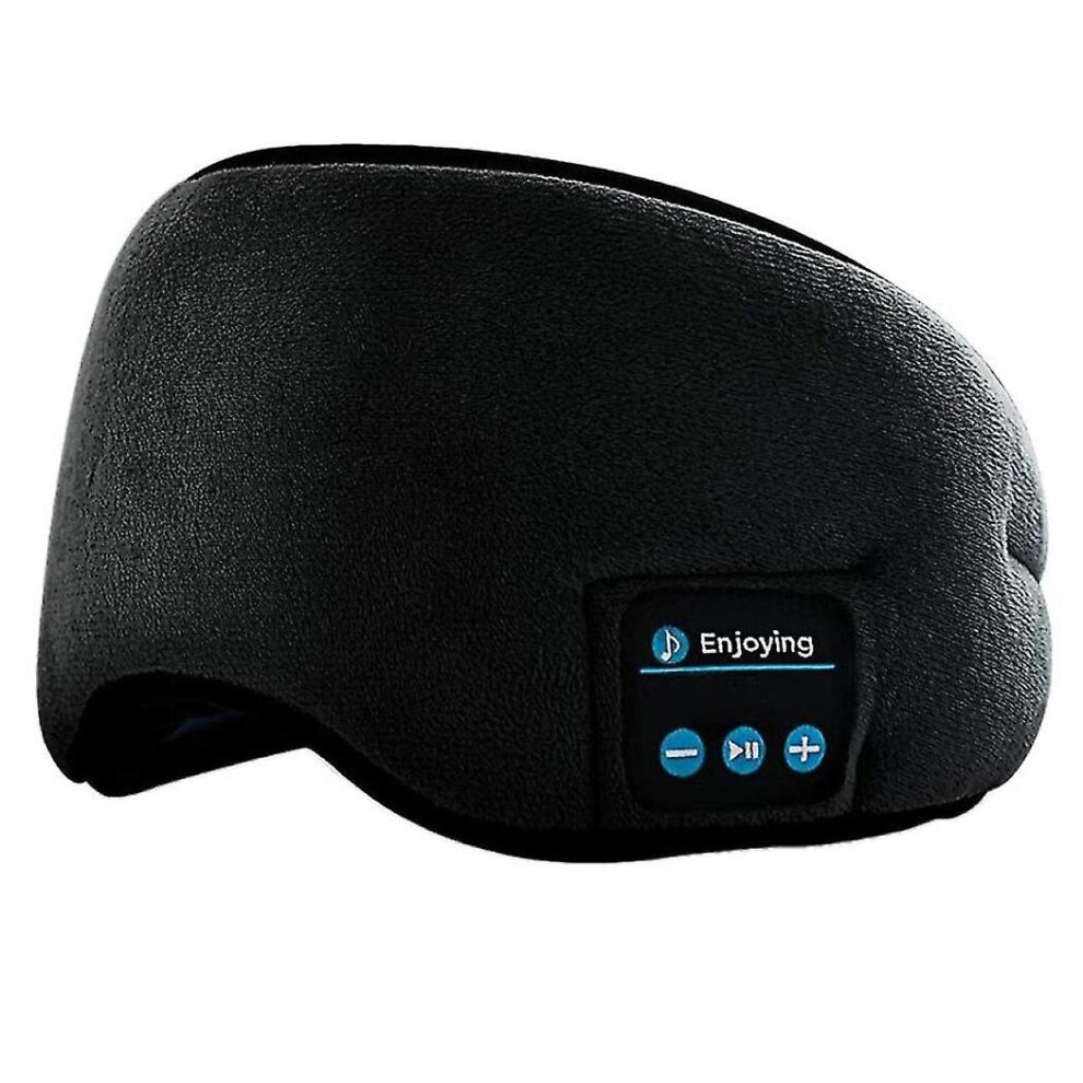 Sleep Headphones Bluetooth Eye Mask, Wireless Bluetooth 5.0 Headphones Music Travel Sleeping Headph
