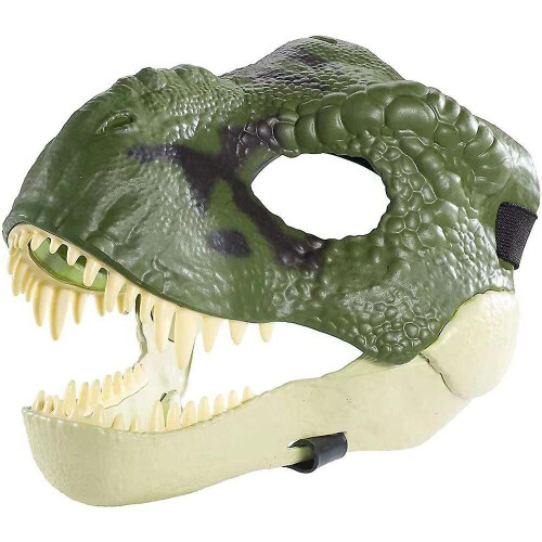 Dino Mask Moving Jaw, Dinosaur Mask For Kids Adult,dinosaur Head Face ...