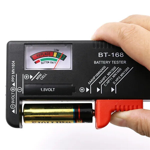 AA/AAA/C/D/9V/1.5V Batteries Universal Indicate Volt Tester Checker