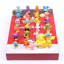 (1) 24Pcs Pokemon 2024 Advent Calendar 24 Days Xmas Countdown Gifts