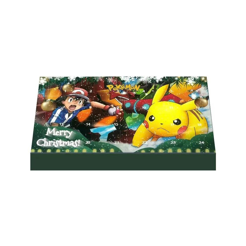 (4) 24Pcs Pokemon 2024 Advent Calendar 24 Days Xmas Countdown Gifts