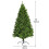 Casart 5FT Christmas Spruce Tree Unlit Easy Assembly w/ Foldable Metal Stand 2
