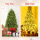 Casart 5FT Christmas Pre-lit Tree 8 Lighting Modes Xmas Foldable Metal Stand 9