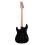 Glarry GST-E 3 Single Pickup Electric Guitar with Black Pickguard Bag Strap Wire 11