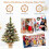 Costway 2FT Tabletop Christmas Tree Pre-lit Mini Xmas Tree w/ 8 Lighting Mode 4