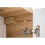 Vanity Unit Bathroom Wall Small 40cm Sink Cabinet White Gloss Oak Arub 5