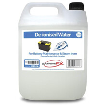 De-ionised water 5L - Steam Irons, Battery maintenance, Car Radiators Deionised