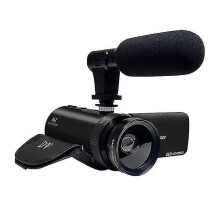 VideoSky Camcorder with Microphone - FHD 1080p, 16MP, 16x Digital Zoom, Vlogging YouTube Camera