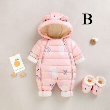 ( Pink, 3-6 Months) Newborn Baby Boy Girl Kids Bear Hooded Romper Jumpsuit Bodysuit Clothes Outfits