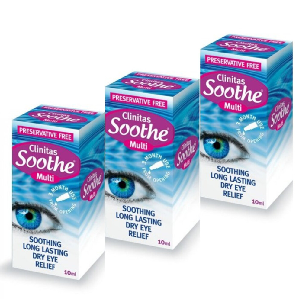 Clinitas Soothe Multi X3 10Ml
