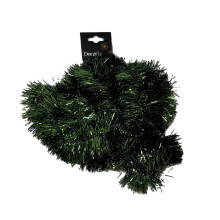Pine Green Christmas Tinsel Garland 2.7M Green Christmas Tree Tinsel