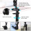 PULUZ 7.9 inch 20cm Ring Curved Light + Desktop Arm Stand 4