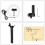 PULUZ 7.9 inch 20cm Ring Curved Light + Desktop Arm Stand 13