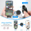 PULUZ Wireless Lavalier Microphone for iPhone / iPad, 8-Pin Receiver (Black) 6