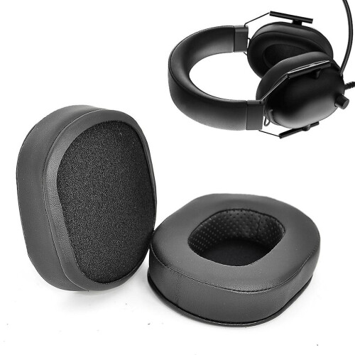 (B) For Razer Blackshark V2 X, V2 Pro Replacement  Earpads , Durable  Soft 2