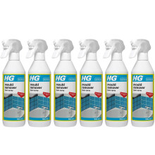 6 x HG Mould Remover Foam Spray - 500ml