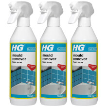 3 x HG Mould Remover Foam Spray - 500ml