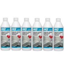 6 x HG Natural Stone Bathroom Cleaner 500ml