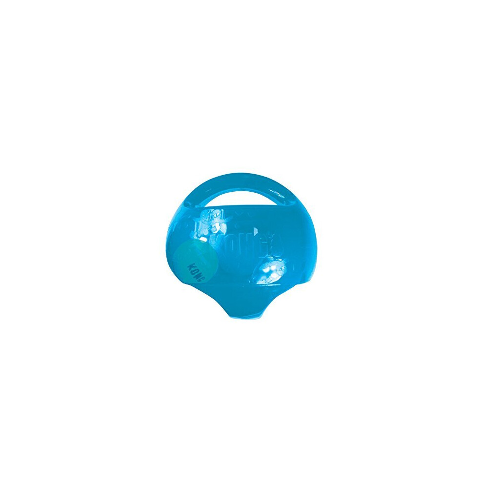 Kong - Jumbler Ball - Interactive Fetch Dog Toy With Tennis Ball (Assorted Colours) - For Large/Extra Large Dogs