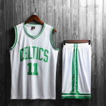 (white2, 140cm) Kyrie Irving adult and children's jersey set
