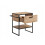 Vanity Unit Drawer Countertop Sink Freestanding Black Oak Effect Loft Brook 7