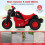 Casart Kids Motor Ride on Toy w/ Bubble Maker Battery Powered 66LBS, For 3+ 7