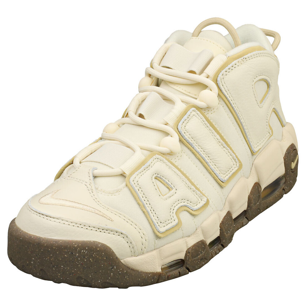 (10) Nike Air More Uptempo 96 Mens Fashion Trainers in Coconut Milk