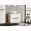 Vanity Countertop Wall Drawer 600 Cabinet White Gloss Oak Effect Arub 8