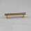 (96mm Handle) Satin Brass Knurled Solid Bar Handles & Knobs 1