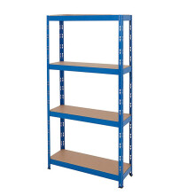 4 Tier Heavy Duty Metal Shelving Rack Unit Garage Storage 150x75x30cm