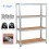 4Tier Racking Heavy Duty Garage Shelving Storage Unit 180x90x40cm 5