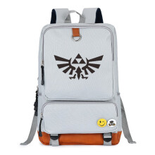 (White) Legend The Of Zelda Student Backpack Kids Schoolbag Outdoor Travel Bag Gifts Fan