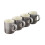 Cooks Professional Cooks Professional 4 Piece Espresso Cup Set | Grey 1