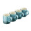 Cooks Professional Cooks Professional 4 Piece Espresso Cup Set | Teal 1