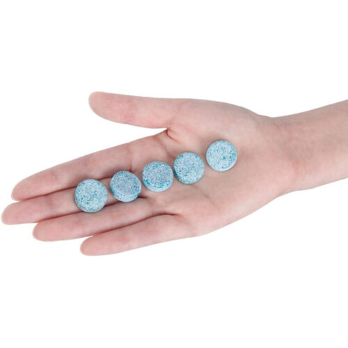 100PCS Auto Car Windshield Cleaner Effervescent Tablet Car Windshield Glass Washer Car Glass Cleaning Tablets Solid Cleaner Tablets (1PCS=4Litres) 2
