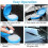 100PCS Auto Car Windshield Cleaner Effervescent Tablet Car Windshield Glass Washer Car Glass Cleaning Tablets Solid Cleaner Tablets (1PCS=4Litres) 5