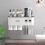 Wall Mounted Toothbrush and Toothpaste Holder with Two Automatic Toothpaste Dispensers, Gray, 3 Cups 1