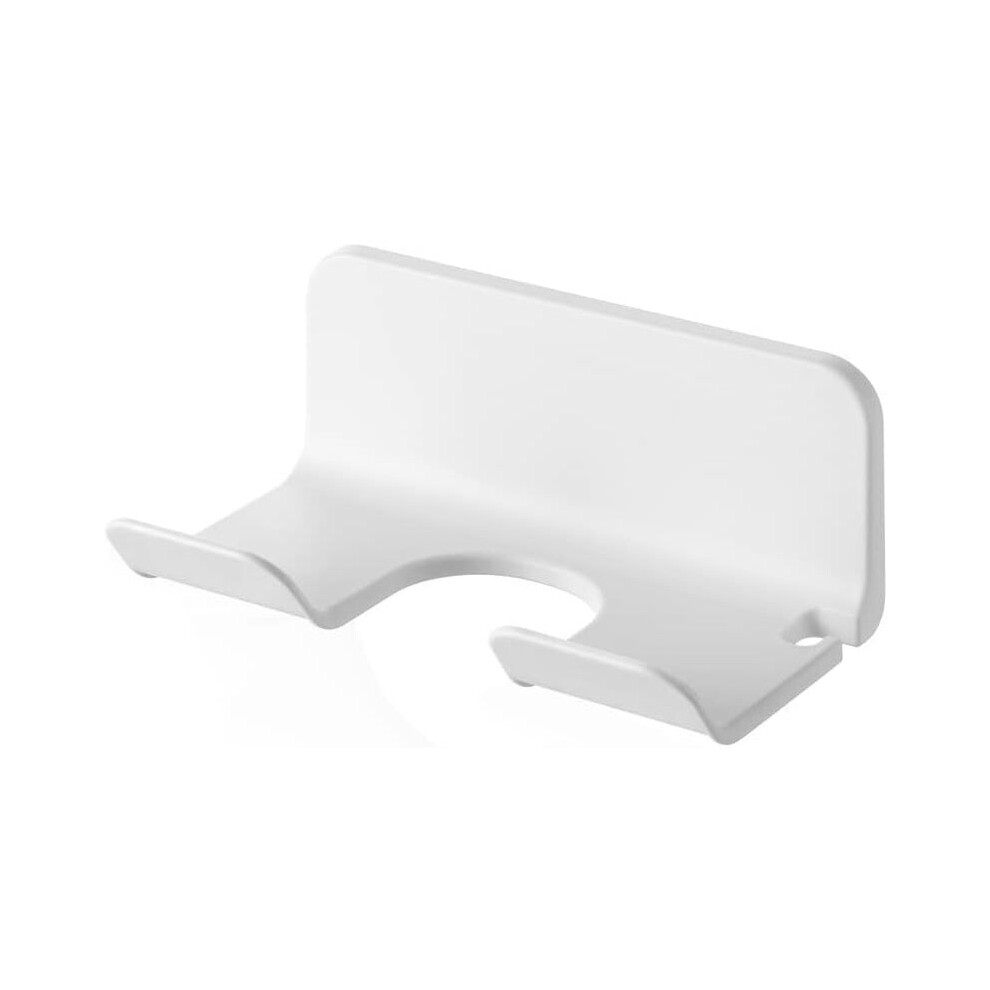 Wall Mounted Hair Dryer Holder, White, Bathroom Accessory, Fits Most Hair Dryers (M)-image-OPC-PCM7RZZ-NEW