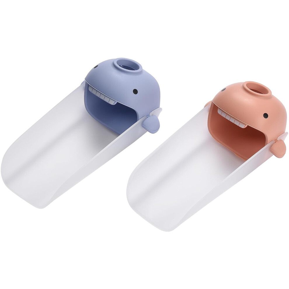 2 Piece Faucet Extender - Bathroom Sink Faucet Extender - Spout Faucet Extender For Toddlers And Children Tianfu