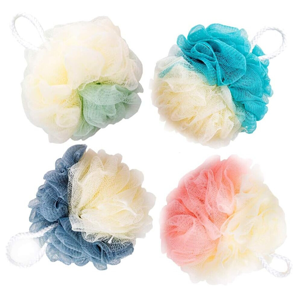 Tianfu Sponge Mesh Bath Flower Ball Exfoliation Body Sponge Loofah Sponge Foam Bath Exfoliation Shower Flower Exfoliation