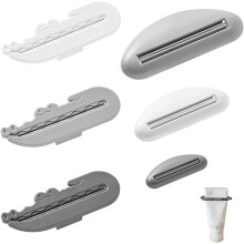 Crocodile Shape Squeeze Toothpaste Tube, Anti-Waste Toothpaste Dispenser, Convenient Toothpaste Tube Clip, 6 Pack