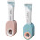 Wall Mounted Automatic Toothpaste Dispenser, Automatic Toothpaste Squeezer, Multifunctional Wall Mounted Bathroom Accessories, 2 Pack 1