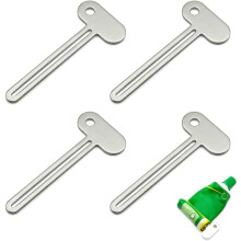 Pack Stainless Steel Toothpaste Tube, Squeeze Cream Tube, Hair Salon Toothpaste Squeezer