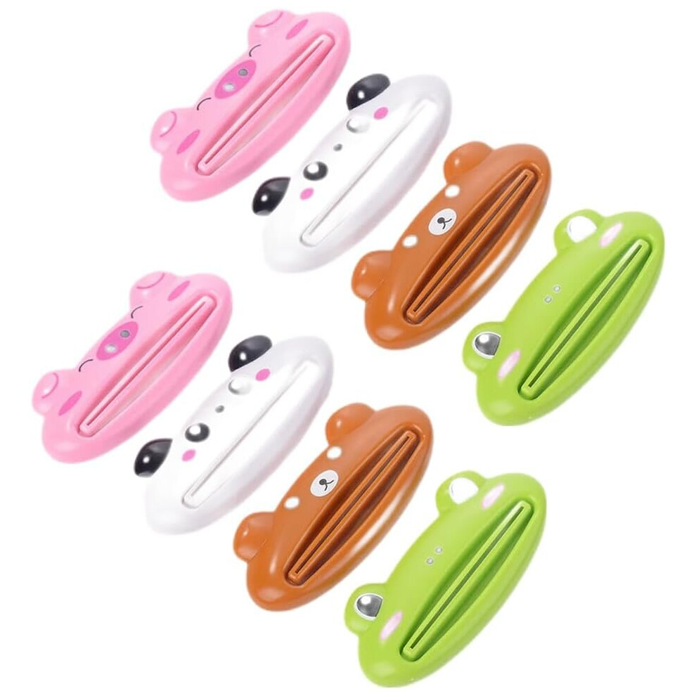 Tianfu Pack Anti-Waste Toothpaste Tube Squeezer Toothpaste Tube Squeezer Cartoon Toothpaste Tube Clip