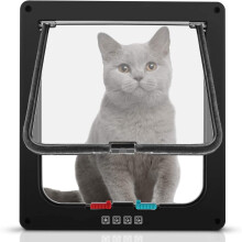 Cat flap Dog flap, cat and dog four-way magnetic closed door
