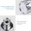 Faucet Sprayer Attachment 360¡ã Rotatable Splash Water Saving Faucet Extender Bathroom Kitchen Universal 4