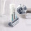 Toothpaste Tube Squeezer, 2Pcs Toothpaste Squeezer Holder, Stainless Steel Rolling Toothpaste Dispenser 3