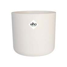 ELHO Pot de fleurs rond B.for Soft 35 - Ø 35 x H 32 cm - Intérieur - 100% recyclé - Blanc