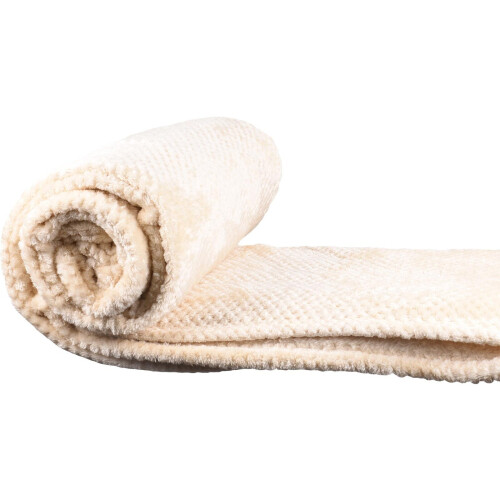 True Face (Double, Camel) Luxury Popcorn Waffle Throw Warm Fleece Blanket 2