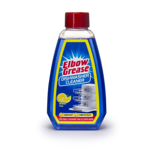 Elbow Grease Dishwasher Cleaner 250ml, Blue